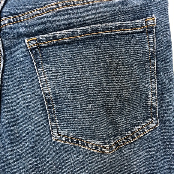 Old Navy dark blue ripped jeans. Size small. - Picture 4 of 6